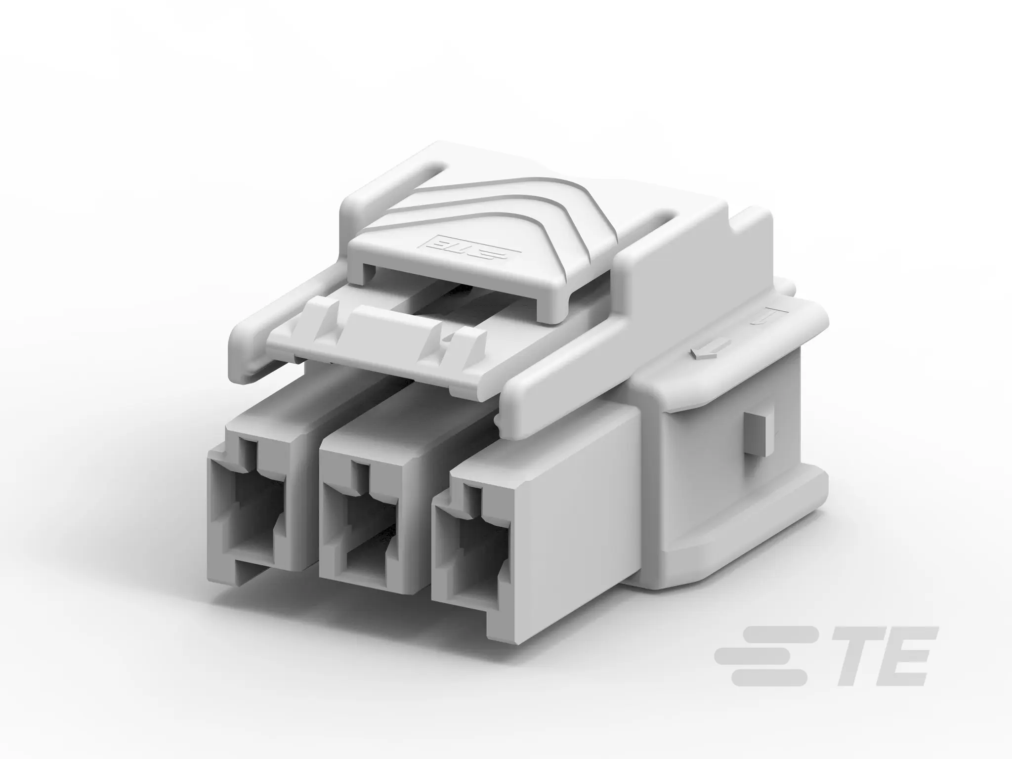Produktfoto 1 von TE Connectivity Stecker Leiterplattensteckverbinder Gehäuse für Power Triple Lock, Power Triple Lock