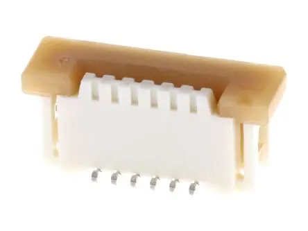 Produktfoto 1 von Molex 52610-0675, Oberfläche Vertikal FPC-Steckverbinder, 6-polig, Raster 1 mm, SMD