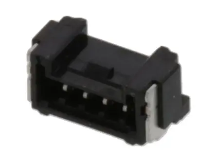 Produktfoto 1 von Molex 505567 Leiterplattenleiste gewinkelt, 3-polig / 1-reihig, Raster 1.25 mm Raster Oberfläche, Kabel-Platine,