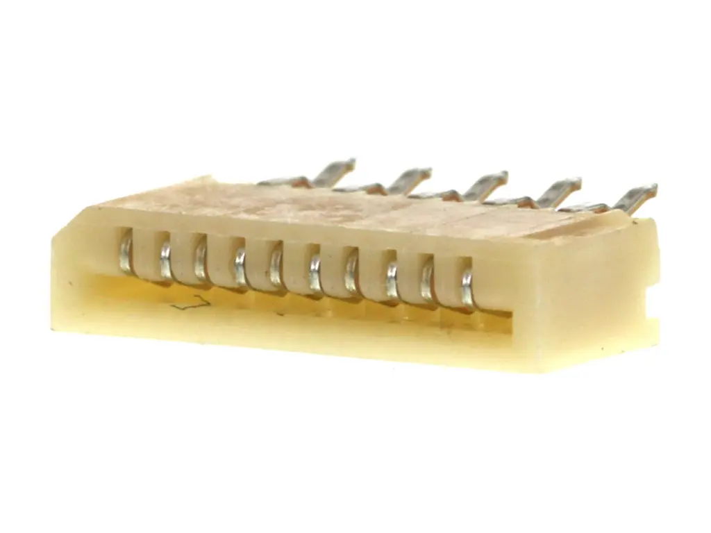 Produktfoto 1 von Molex 52806-1010, SMD Vertikal FPC-Steckverbinder, 10-polig, Raster 1 mm