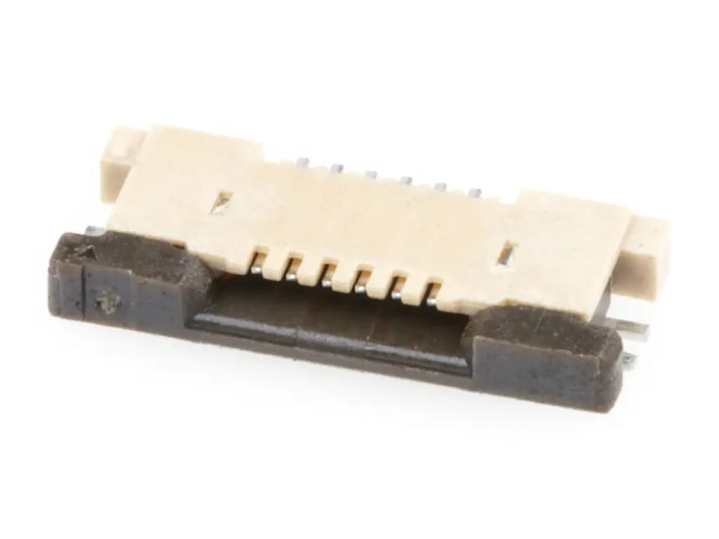 Produktfoto 1 von Molex 54550-0633 ZIF, SMD gewinkelt FPC-Steckverbinder, 6-polig, Raster 0.5 mm, Eingang oben