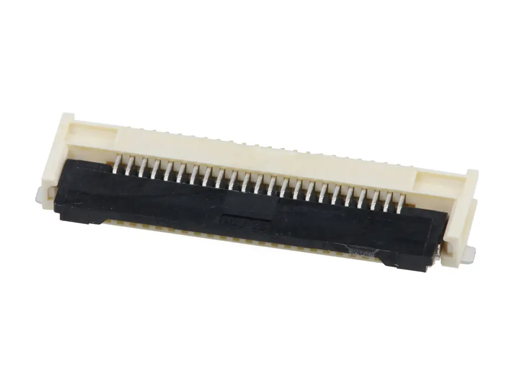 Produktfoto 1 von Molex 505110-2391, SMD gewinkelt FPC-Steckverbinder, 23-polig, Raster 0.5 mm, Unterseite
