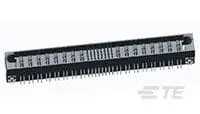 Produktfoto 1 von TE Connectivity Multi-Beam XLE Leiterplattenleiste gewinkelt, 48-polig / 4-reihig, Raster 2.54 mm Raster Platine,