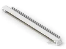 TE Connectivity 53244 Leiterplattenleiste Vertikal, 100-polig / 2-reihig, Raster 2.54 mm Raster Platine,