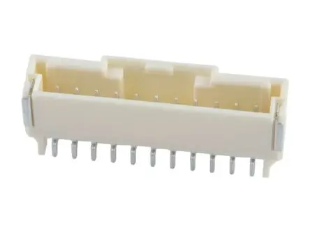 Produktfoto 1 von Molex 50235 Grundleiste gewinkelt, 11-polig / 1-reihig, Raster 2 mm Raster Oberfläche