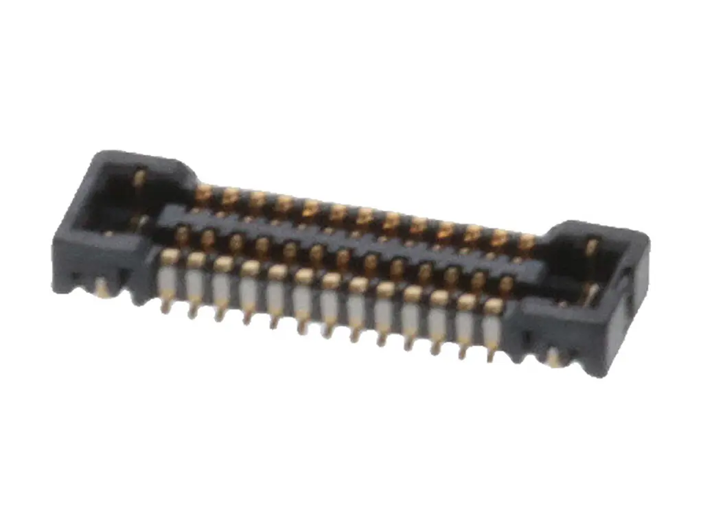 Produktfoto 1 von Molex 50242 Leiterplattenbuchse Vertikal Platine 26-polig / 2-reihig, Raster 0.4 mm SMD