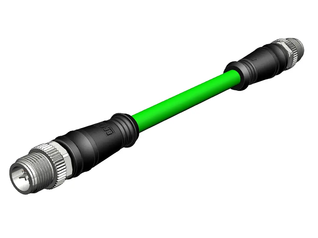 Produktfoto 1 von Molex 120341 Cat6a Cat 6a, 5 m, Grün Abgeschirmt Geschirmt, Aussen ø 6.9 mm Außen-ø , Polyurethan