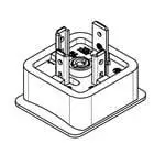Produktfoto 1 von Molex 121012  Ventilsteckverbinder Stecker 3P