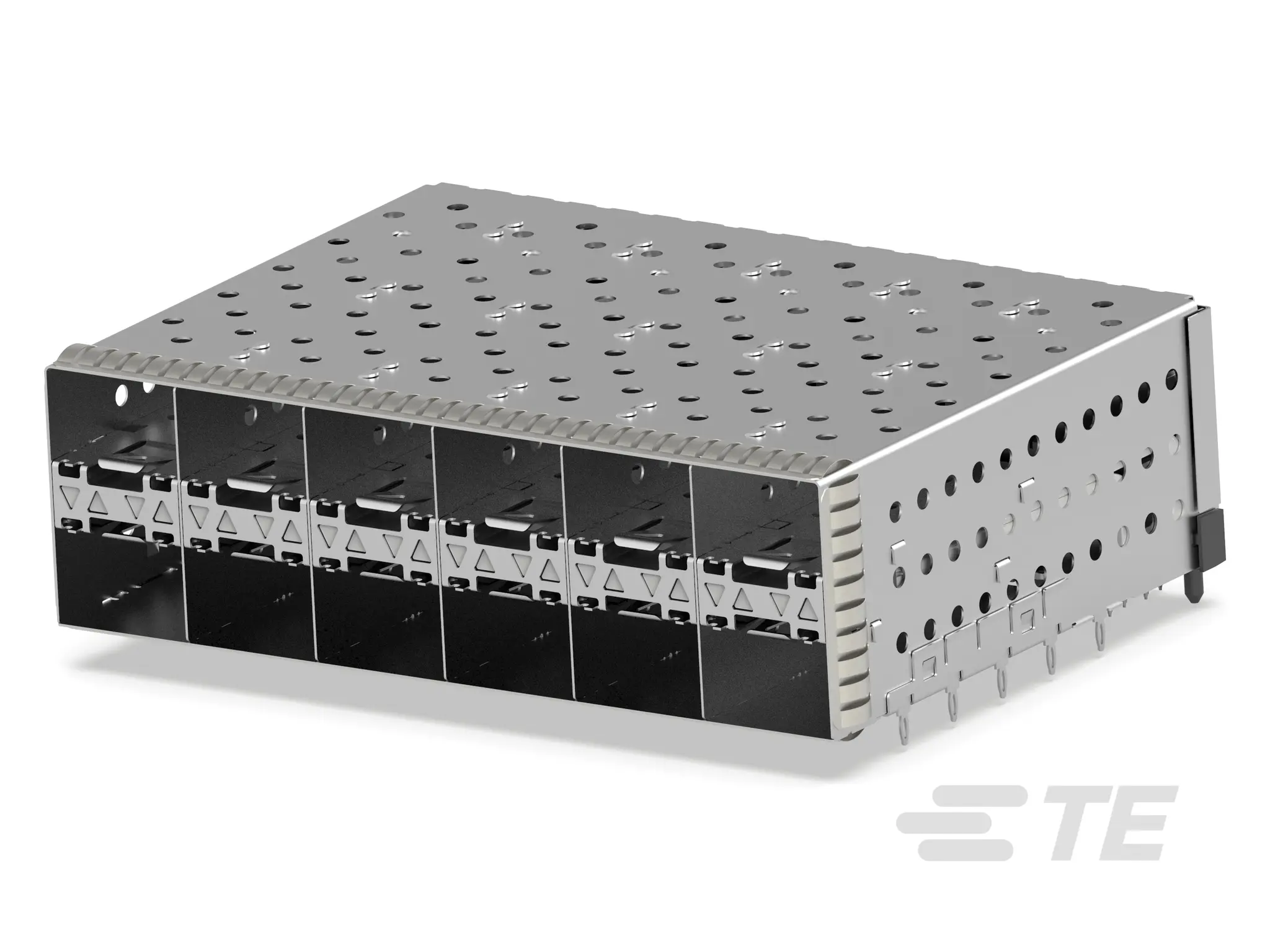 Produktfoto 1 von TE Connectivity SFP28 SFP Steckverbinder, Käfig SFP+, 12-fach 240-polig