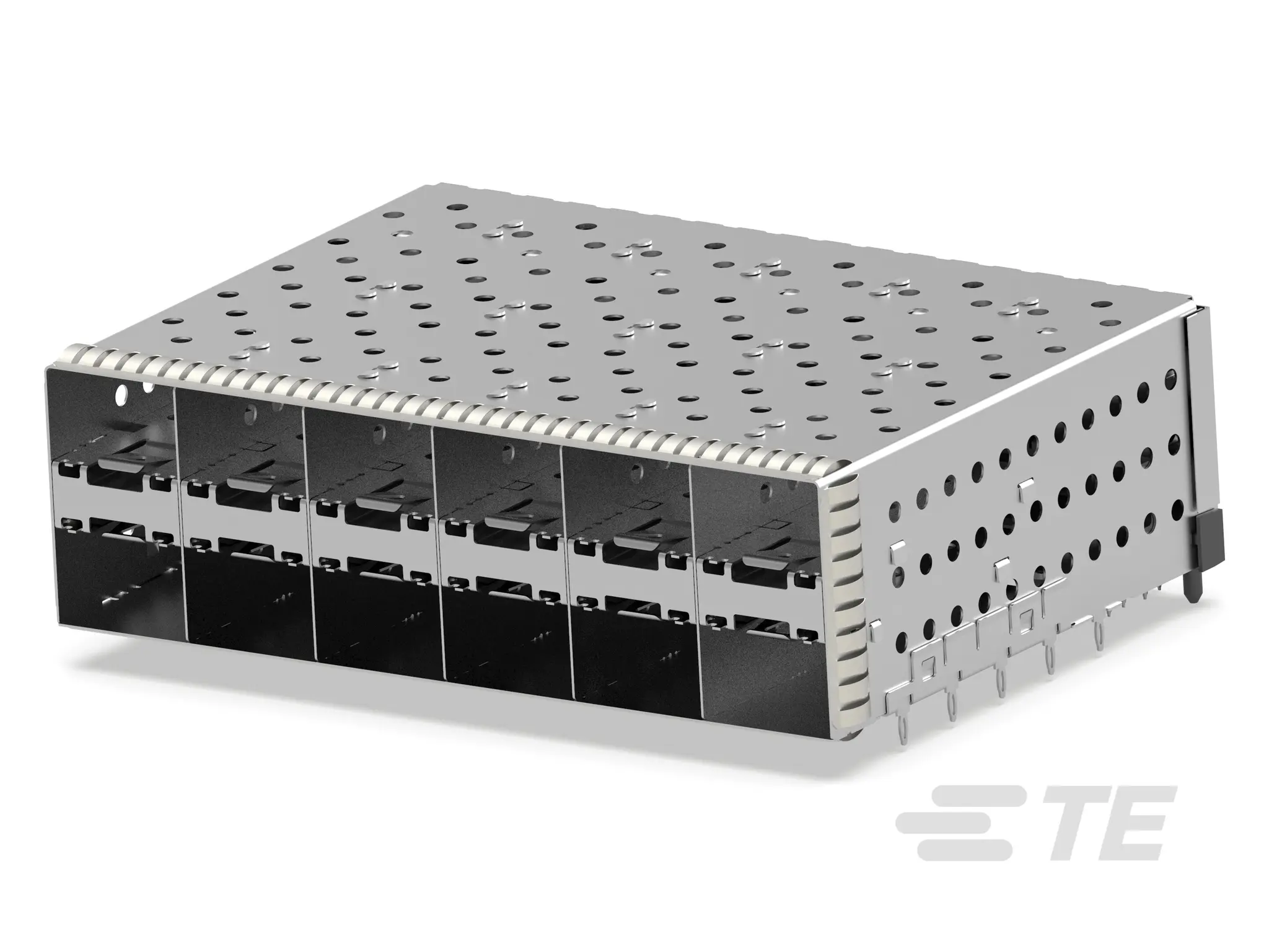Produktfoto 1 von TE Connectivity SFP28 SFP Steckverbinder, Käfig SFP+, 12-fach 240-polig