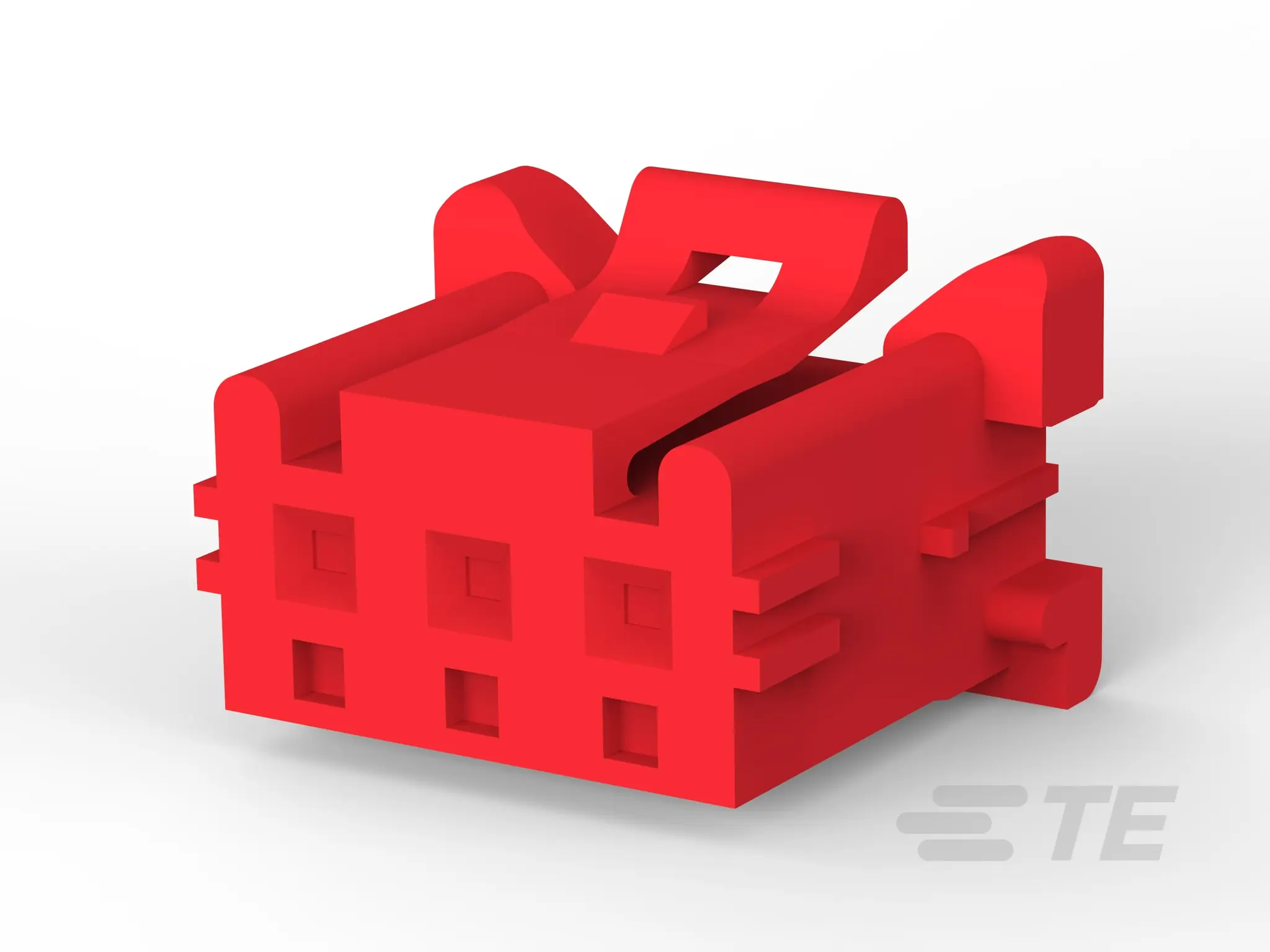 Produktfoto 1 von TE Connectivity 13764  Automotive, Kfz-Steckverbinder, Stecker, Stecker, 3-polig, Rot / 1-reihig, 2.5A