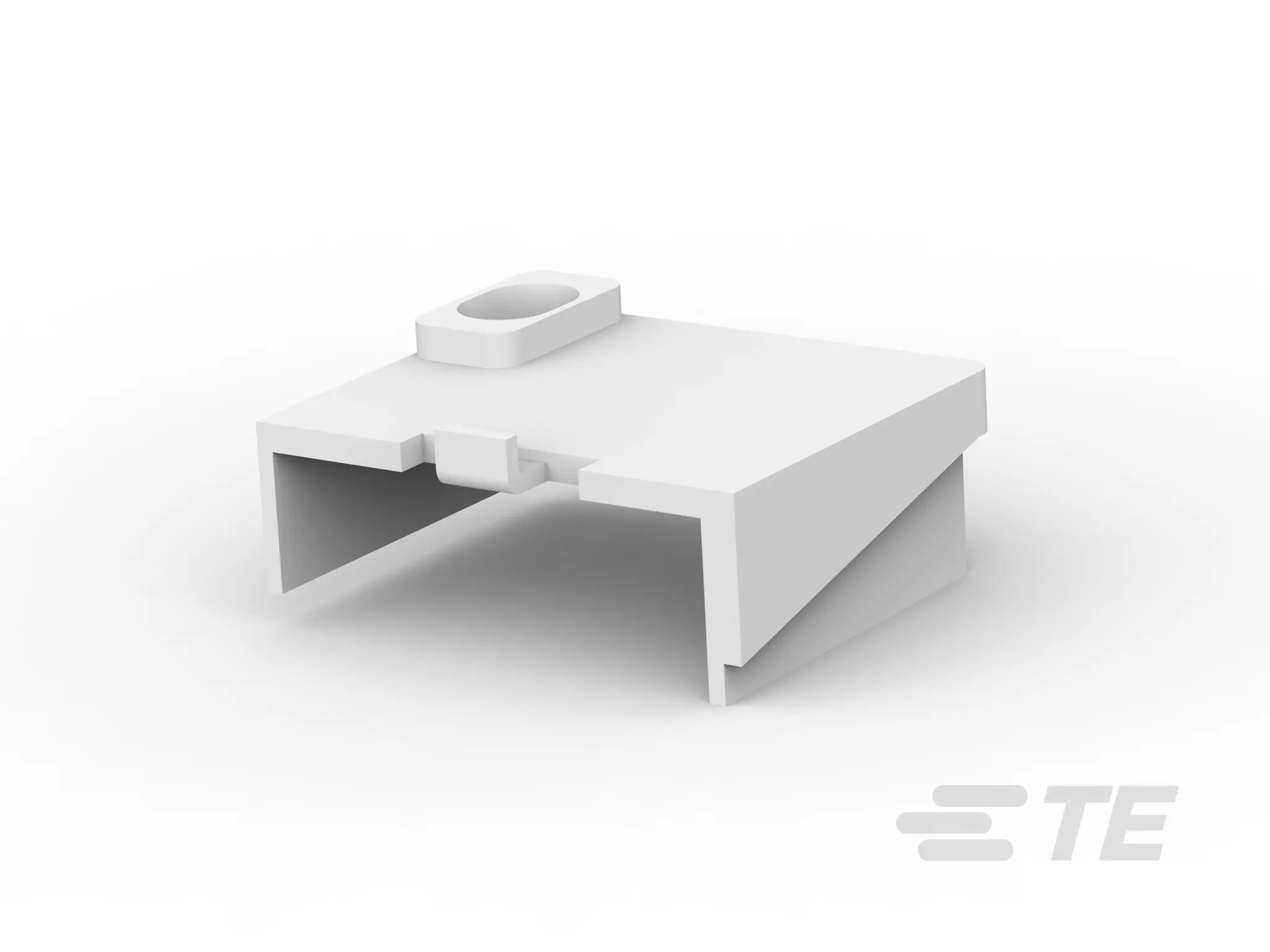 Produktfoto 1 von TE Connectivity Natur Zugentlastungshalterung Abdeckung mit Zugentlastung MATE-N-LOK Universal-Kappen oder -Stiftleisten