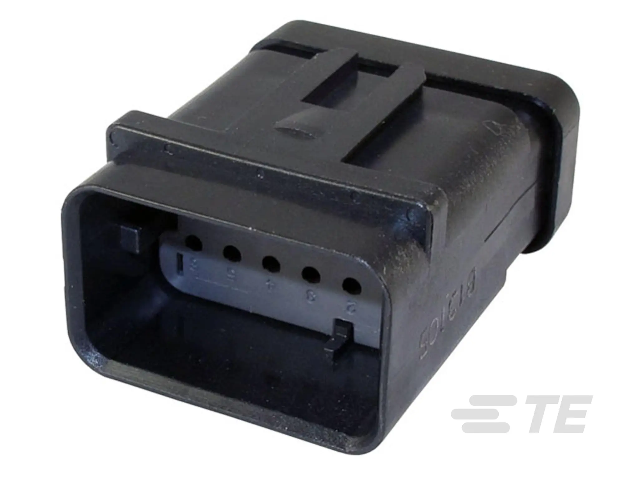 TE Connectivity AMPSEAL 16 Serie Gehäusekappe Glasfaserverstärktes Polybutylenterephthalat, Stecker, Gerade, 12-polig,