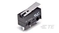 Produktfoto 1 von TE Connectivity Sprungkontakt-Mikroschalter Hebel-Betätiger PCB, 100mA, SPDT
