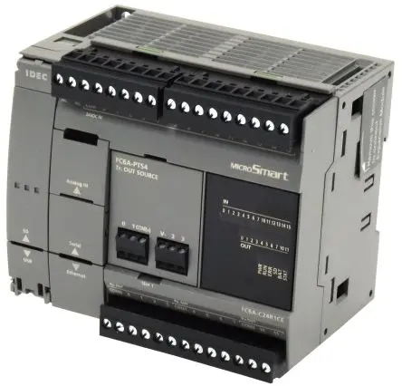 Produktfoto 1 von Idec FC6A-C24P1CE SPS CPU, 14 Eing. Transistor (Quelle) Ausg.Typ Analog Eing.Typ