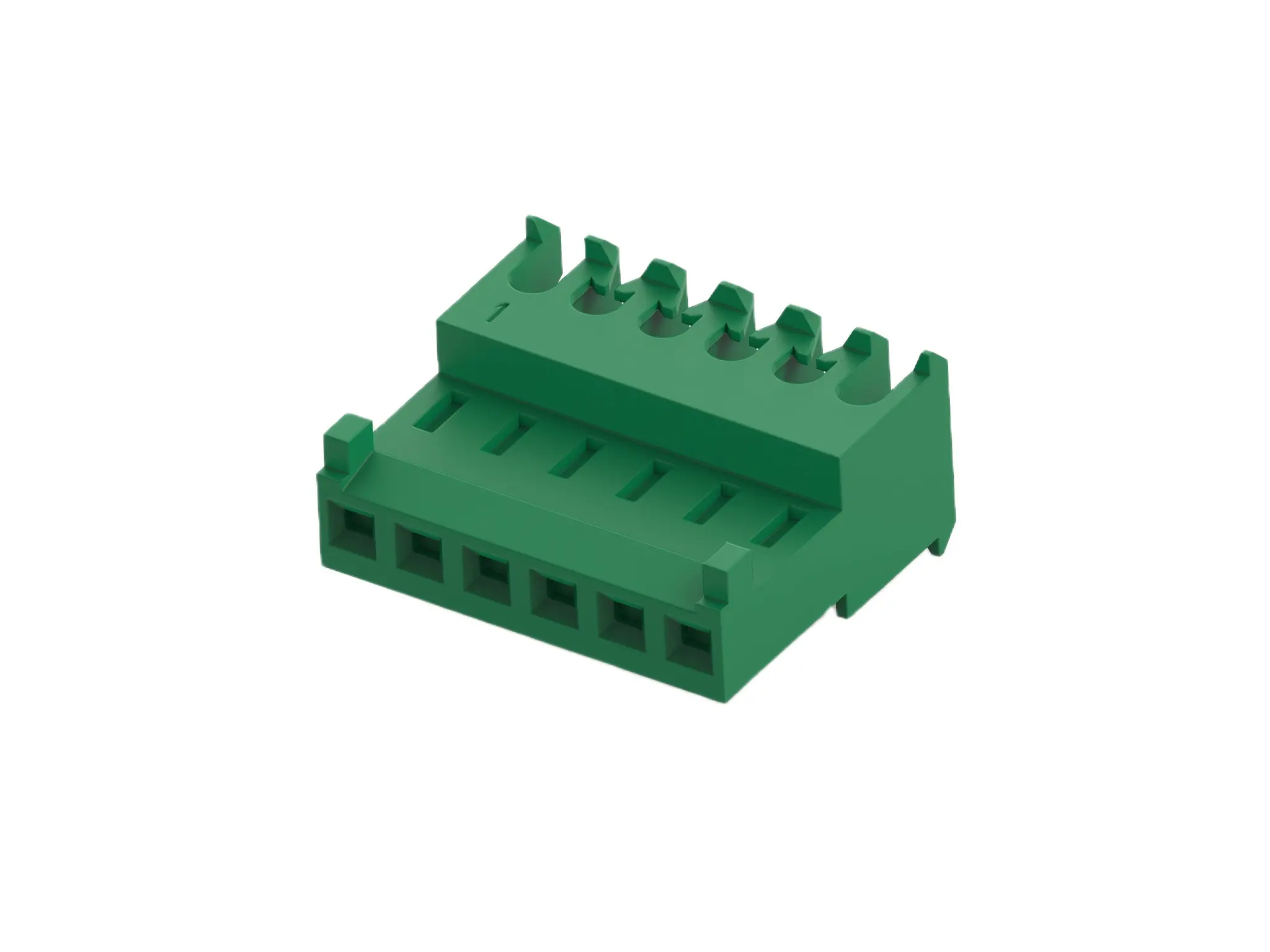 Produktfoto 1 von TE Connectivity MTA100 Leiterplattensteckverbinder, 6-polig / 1-reihig