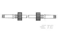 Produktfoto 1 von TE Connectivity LGH Kompakter Stromversorgungssteckverbinder Kabel, 30kV dc