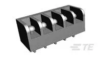 TE Connectivity Klemmstreifen Gerade Kupferlegierung 1-reihig 10A, Raster 6.35 mm, 300 V M3 Zinn