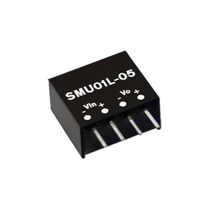 Produktfoto 1 von MEAN WELL SMU01N-15N DC/DC Konverter, 15V dc OUT 67 mA Oberfläche 12V dc 1.5 kV 1 W -40 °C 85 °C