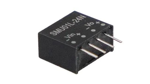 MEAN WELL SMU01 DC/DC-Wandler 1W 5 V DC IN, 3.3V dc OUT / 300mA Oberflächenmontage