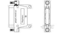 Produktfoto 1 von TE Connectivity MTCC1P Backplane-Steckverbinder, Raster 1.27mm
