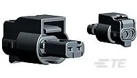 Produktfoto 1 von TE Connectivity MCON Serie Gehäuse Polyamid Glasfaser, Buchse, Gerade, 2-polig, Anschluss für Stecker, 1.2 mm