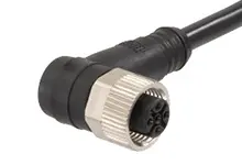 Produktfoto 1 von Molex 120065 Kabel assembliert, 8-adrig Schwarz, 1 m, Thermoplastisches Polyurethan