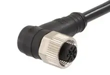 Produktfoto 1 von Molex 120065 Kabel assembliert, 8-adrig Schwarz, 1 m, Thermoplastisches Polyurethan