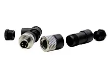 Molex 120091 M8 Industrie-Rundsteckverbinder Stecker 3-polig Stecker 4A Gewindemontage IP67