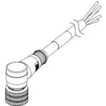 Produktfoto 1 von Molex 120006 Steuerleitung, M12, Rechtwinklig Buchse / Anschlusslitze, Länge 5 m
