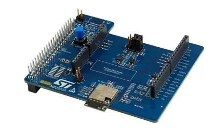 Produktfoto 1 von STMicroelectronics WLAN-/Bluetooth-Erweiterungskarte WLAN, Entwicklungsboard Entwicklungstool Microcontroller Arduino