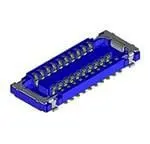 Produktfoto 1 von Molex 503772 Leiterplattenleiste Vertikal, 50-polig / 2-reihig, Raster 0.4 mm Raster Oberfläche, Ummantelt
