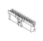 Produktfoto 1 von Molex 51382 Buchse Steckverbindergehäuse 2 mm, 2-polig / 1-reihig