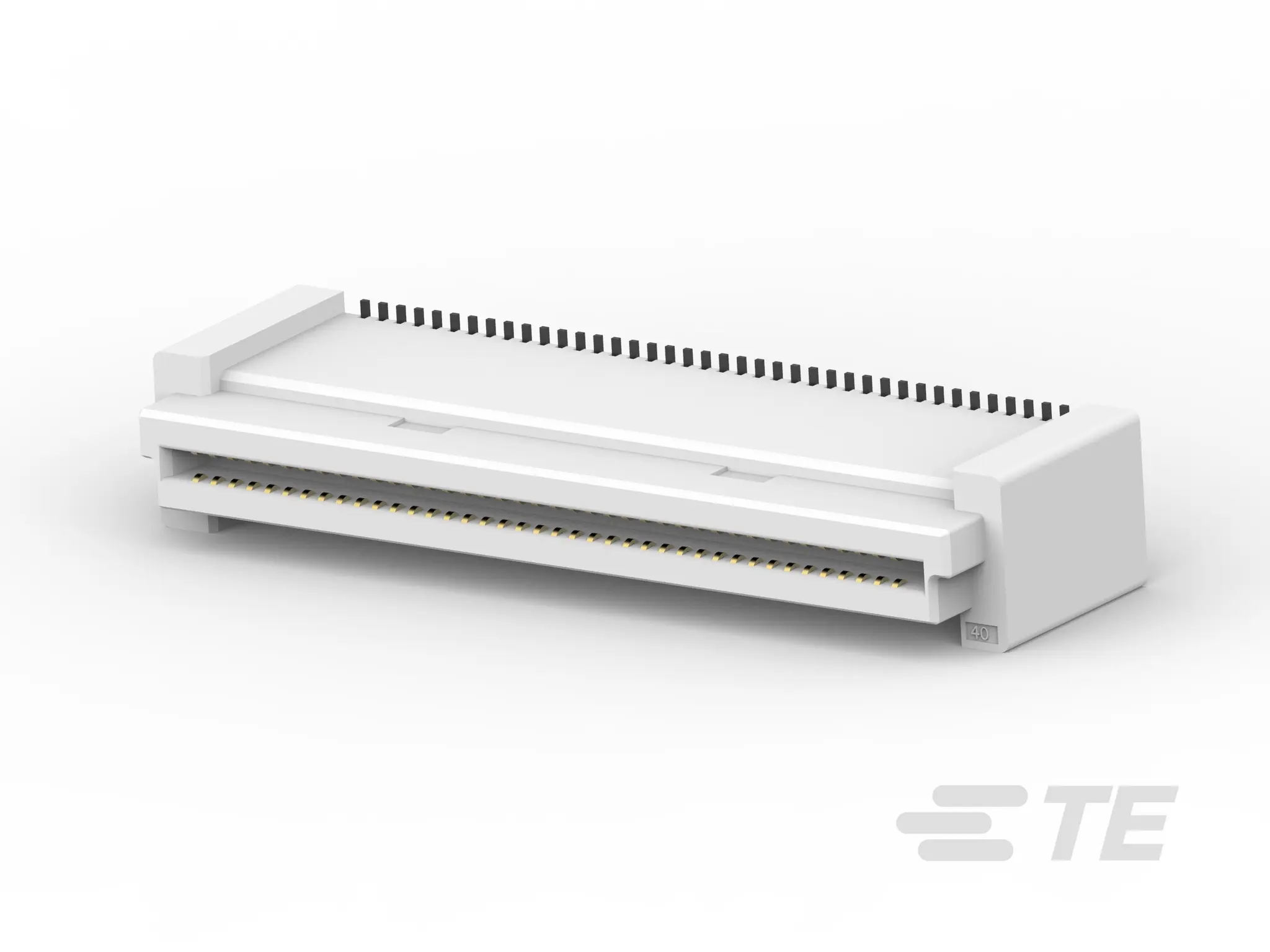 Produktfoto 1 von TE Connectivity 50846 Leiterplattenbuchse Vertikal Platine 80-polig, Raster 0.8 mm SMD