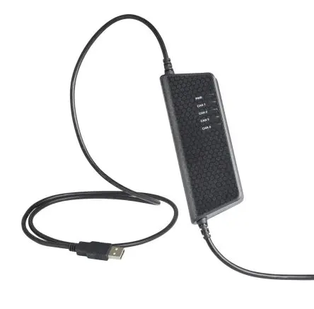Produktfoto 1 von Kvaser USB-Ethernet-Adapter USB 2.0 1Mbit/s