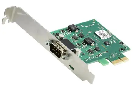 Produktfoto 1 von Kvaser PCIe Controllerkarte Seriell, 2-Port PCIe 8 Mbit/s