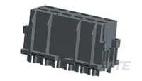 Produktfoto 1 von TE Connectivity 4443 Steckverbindergehäuse, Platine, Sicherungshalter, SMD, 12-polig, Schwarz