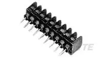 Produktfoto 1 von TE Connectivity Klemmstreifen Gerade 3-Kontakte Kupferlegierung 1-reihig, Raster 9.53mm, 300 oder 600 V Zinn / 5 or 20A