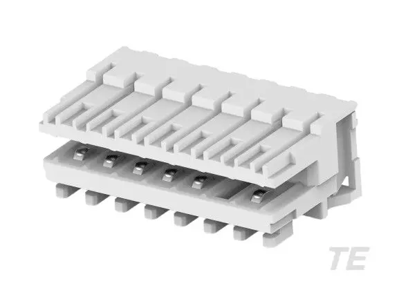 Produktfoto 1 von TE Connectivity Serie 4-1534 Kantensteckverbinder, 2.5 mm, 7-polig, 1-reihig, gewinkelt, Kabel IDC