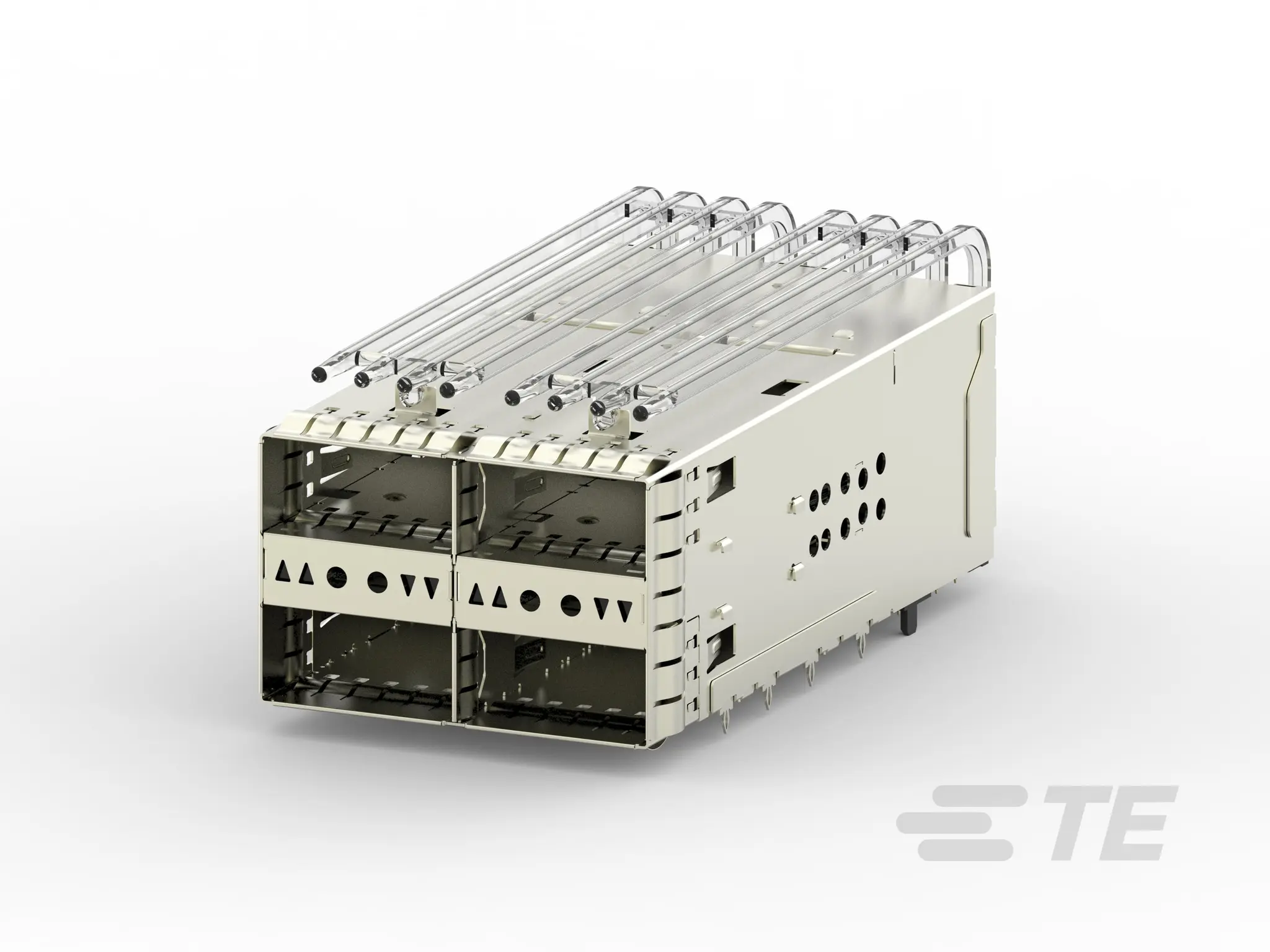 Produktfoto 1 von TE Connectivity zQSFP+/QSFP28 Steckbarer E/A-Steckverbinder ZQSFP+, 4-fach 152-polig