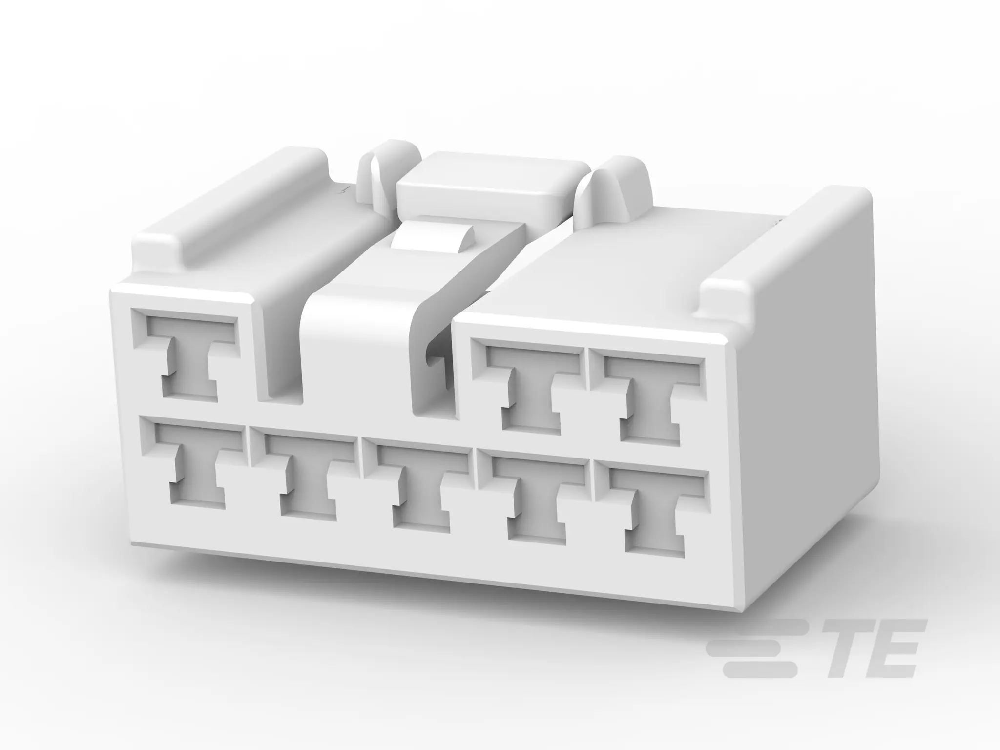 Produktfoto 1 von TE Connectivity 316441-1 Serie Gehäuse für Buchsenklemme, Buchse, Horizontal, 8-polig, Kfz-Steckverbinderzubehör für
