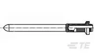 Produktfoto 1 von TE Connectivity 3-1393 Führungsstift