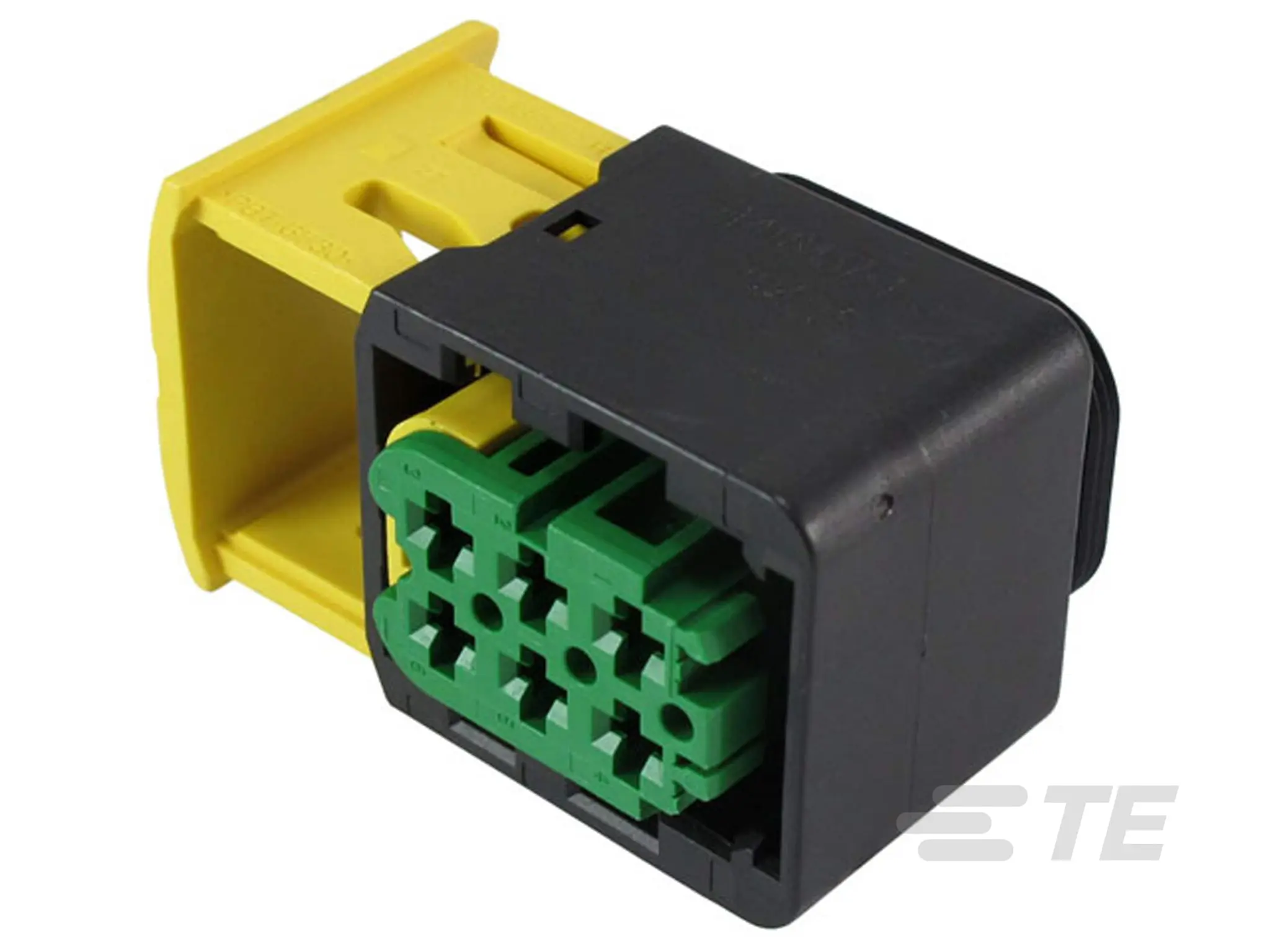 Produktfoto 1 von TE Connectivity 3-1418437-1 Serie Gehäuse für Buchsenklemme Glasfaserverstärktes Polybutylenterephthalat, Buchse,