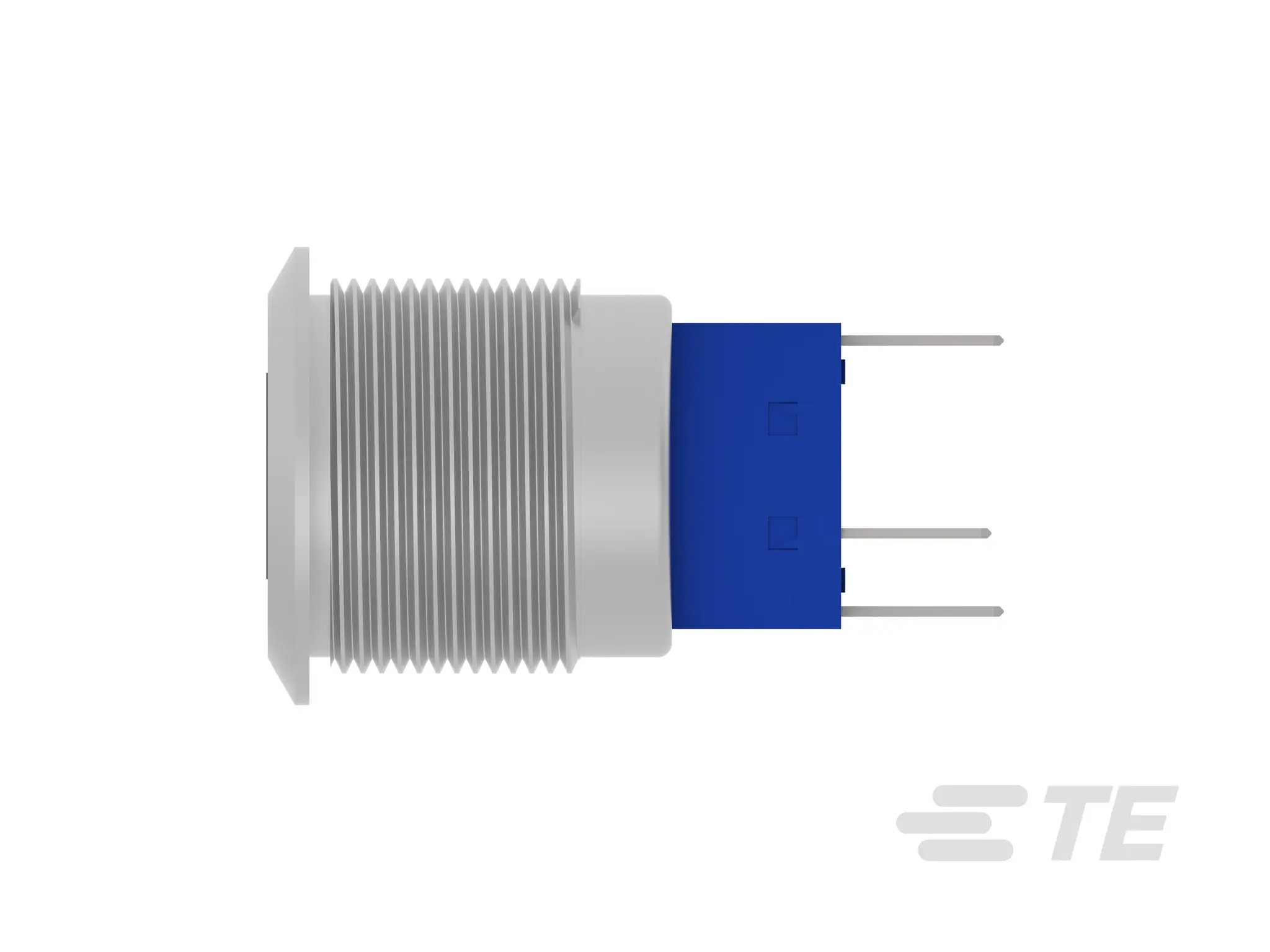 Produktfoto 1 von TE Connectivity Alcoswitch AV19 Druckschalter Beleuchtet Ein-Aus Buchse, SPST / 3A 250 V ac, IP67
