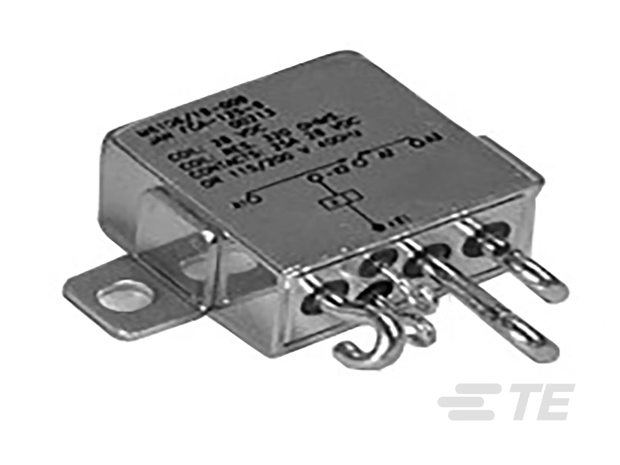 Produktfoto 1 von TE Connectivity CII FCA-125 Relais 28V dc Spule 2-poliger Umschalter Fahrgestell 25A 320 Ω