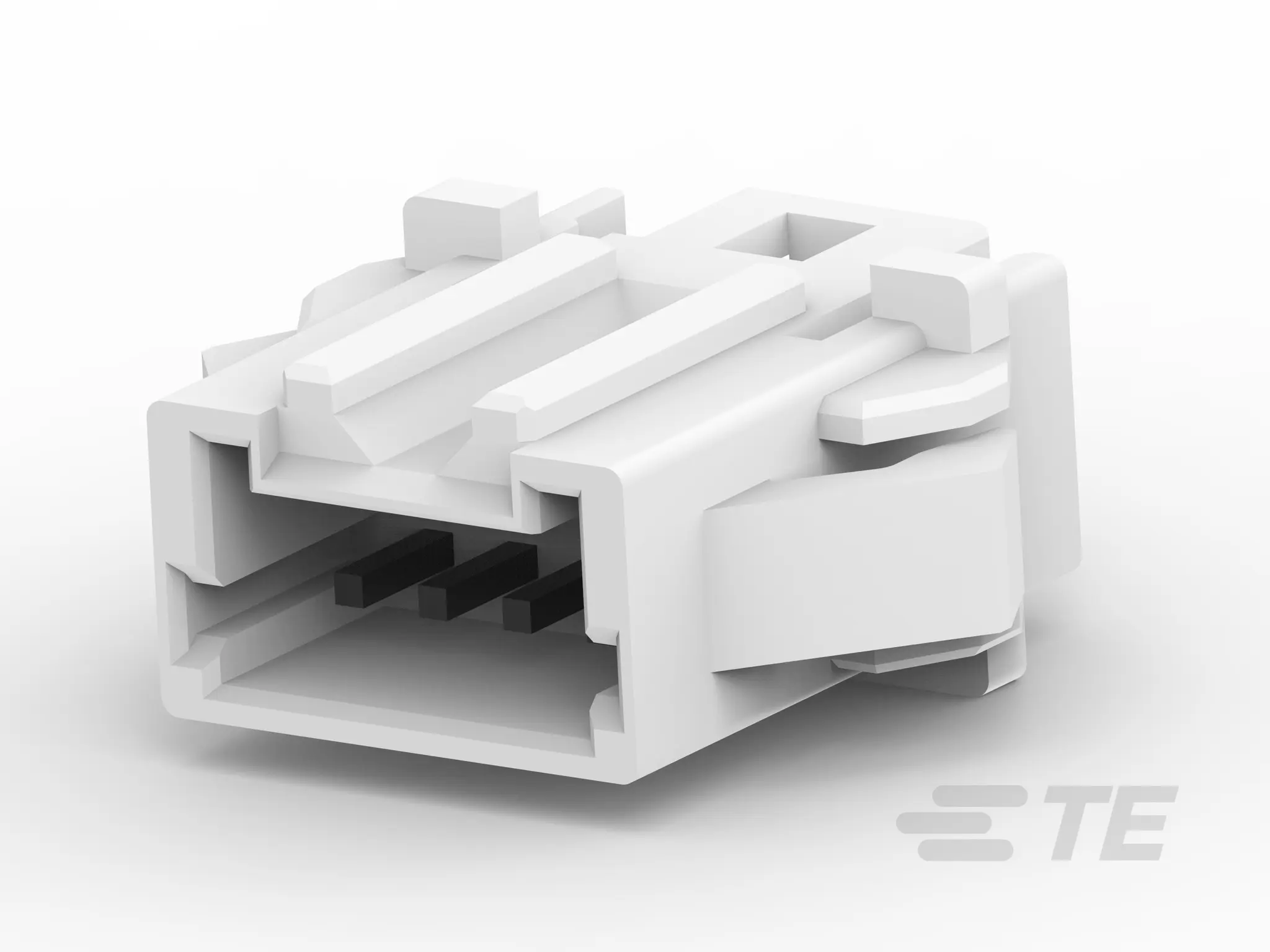 Produktfoto 1 von TE Connectivity 2922 Leiterplattenleiste, 4-polig / 1-reihig, Raster 1.5 mm Raster Panel, Kabel zu Panel, Ummantelt