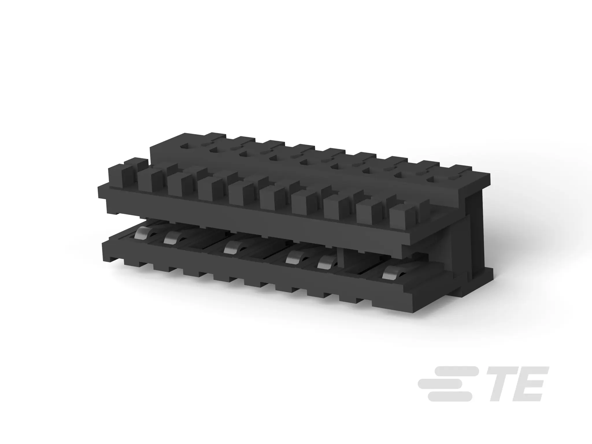 TE Connectivity 2931 Leiterplattenleiste, Raster 2.5 mm Raster Platine, RAST, Ummantelt