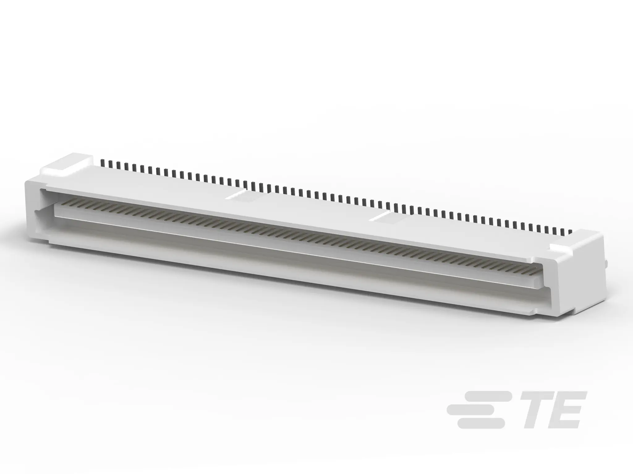 Produktfoto 1 von TE Connectivity Free Height Leiterplattenleiste Vertikal, 120-polig, Raster 0.8 mm Raster Oberfläche, Platine-Platine,