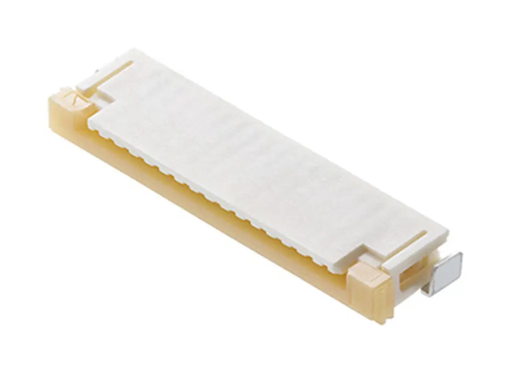 Produktfoto 1 von Molex 52207-2160, SMD gewinkelt FPC-Steckverbinder, 21-polig, Raster 1 mm, Eingang oben