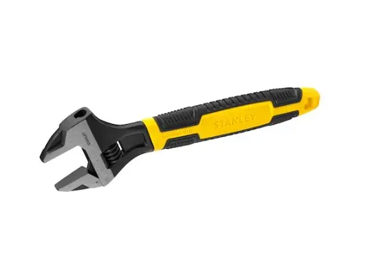 Produktfoto 1 von Stanley Schraubenschlüssel Verstellbarer Schraubenschlüssel, Gerade Griff, / Länge 35 cm